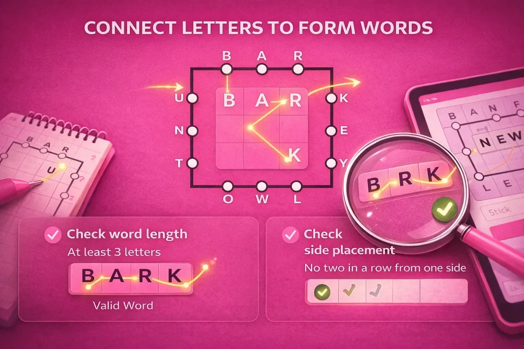 Letter Boxed: Free Unlimited Play & Solutions