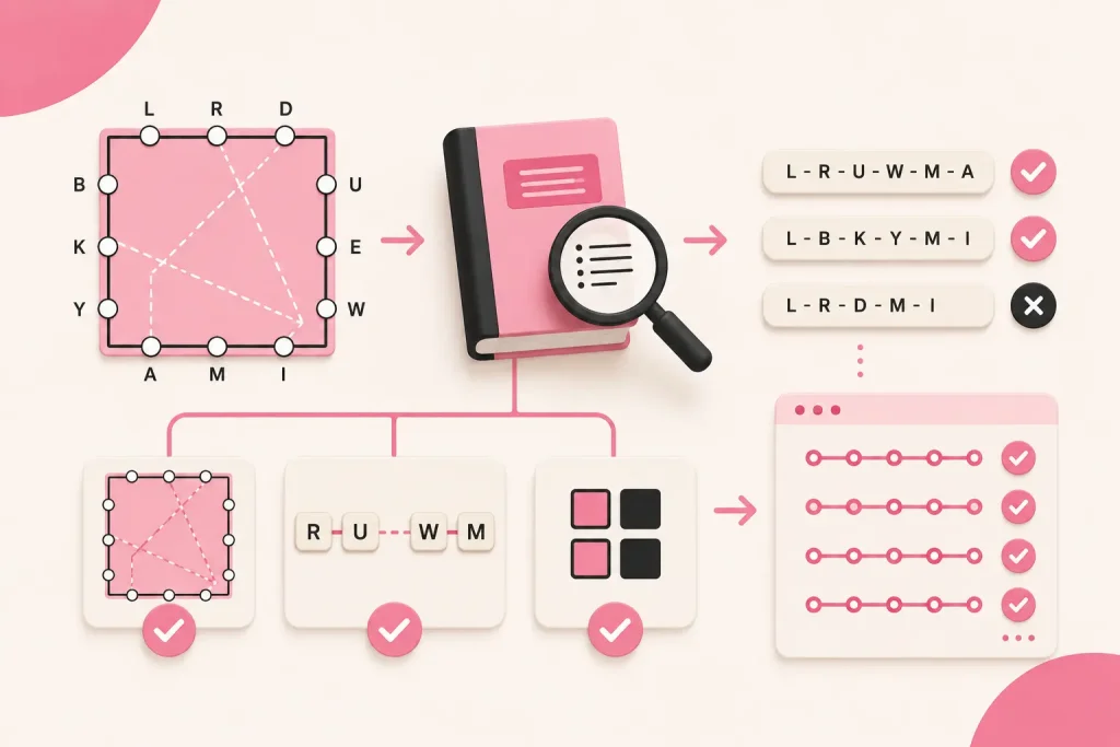 Letter Boxed Answers