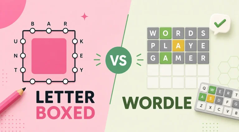 Letter Boxed vs Wordle