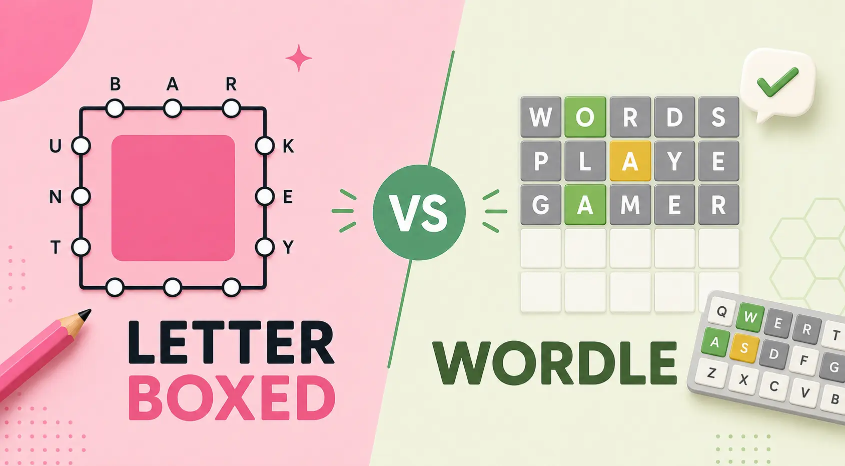 Letter Boxed vs Wordle